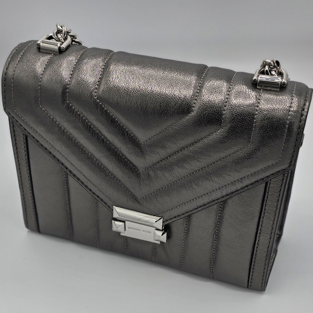 Michael Kors Whitney Pewter  Handbag